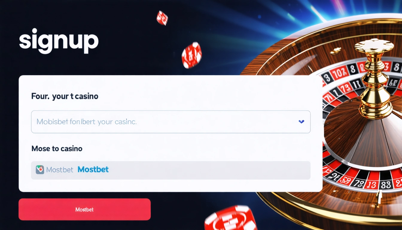 signup Mostbet